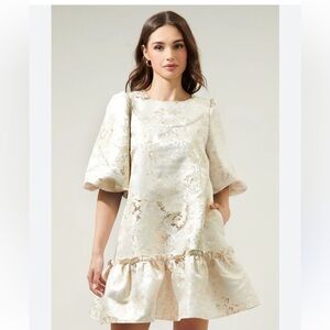 Sugarlips XS jacquard midi dress